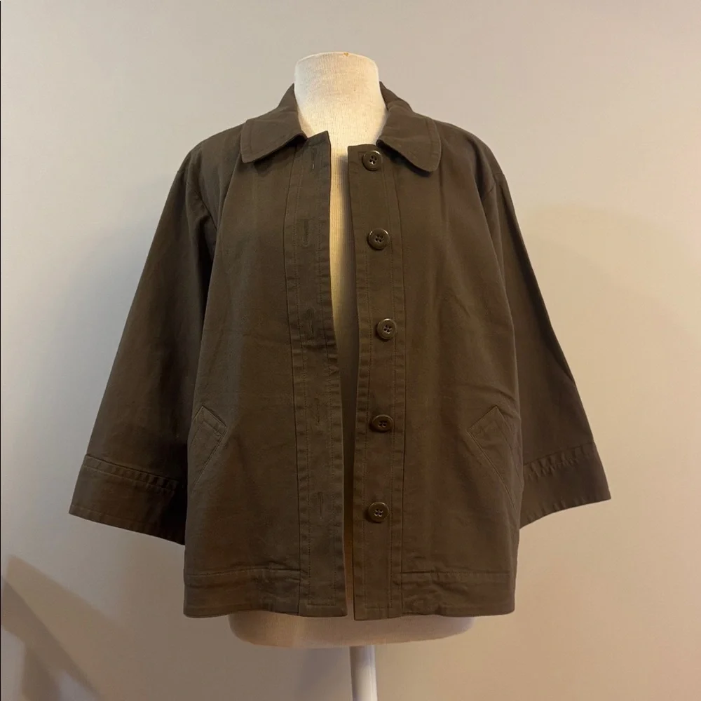 Button Front Jacket - Picture 1 of 8